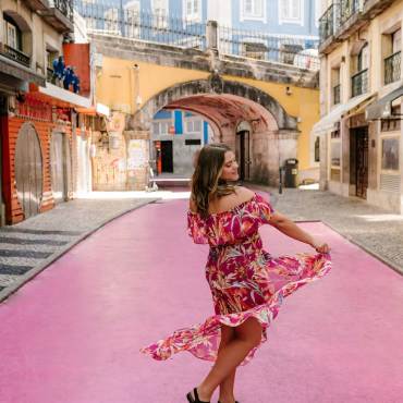 Woman dancing